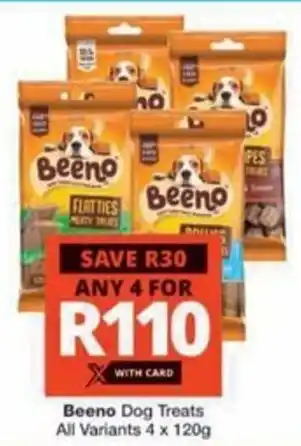 Checkers Hyper Beeno Dog Treats All Variants offer
