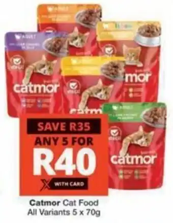 Checkers Hyper Catmor Cat Food All Variants offer