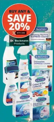 Checkers Hyper Dr. Beckmann Products offer