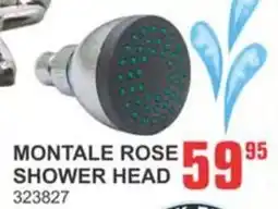 Cashbuild Montale rose shower head offer