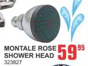 Montale rose shower head