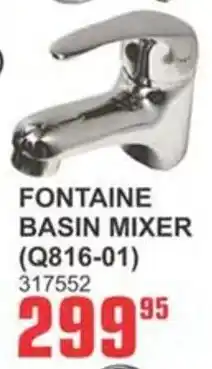 Cashbuild Fontaine basin mixer offer