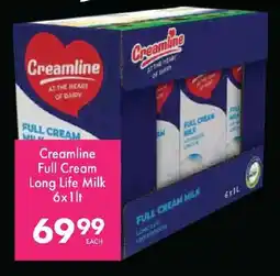 Save Hyper Creamline Full Cream Long Life Milk offer