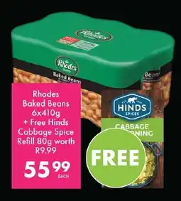 Save Hyper Rhodes Baked Beans offer