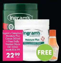 Save Hyper Ingam's Camphor/ Moisture Plus Cream offer