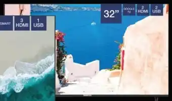 Save Hyper SINOTEC LED 32" Google TV STL-32G2 offer