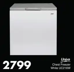 Save Hyper Univa Chest Freezer White UC216W offer