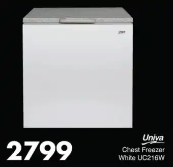 Save Hyper Univa Chest Freezer White UC216W offer