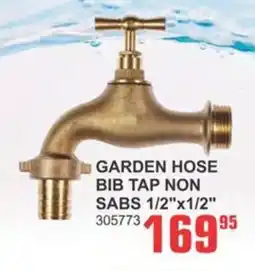 Cashbuild Garden hose bib tap non sabs offer