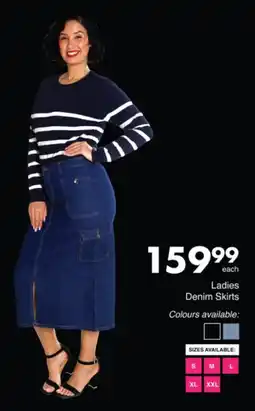 Save Hyper Ladies Denim Skirts offer