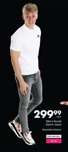 Save Hyper Men's Soviet Denim Jeans offer