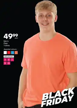 Save Hyper Men's Plain T-shirts offer