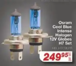 AutoZone Osram Cool Blue Intense Halogen 12V Globes H7 Set offer