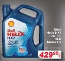 AutoZone Shell Helix HX7 10W-40 Motor Oil offer