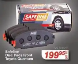 AutoZone Safeline Disc Pads Front Toyota Quantum offer