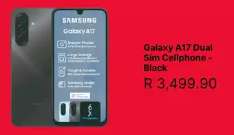 Samsung Galaxy A17 Dual Sim Cellphone
