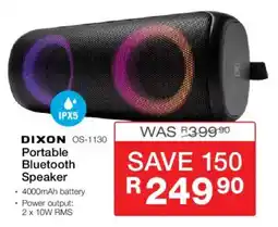 Cash Crusaders Dixon Portable Bluetooth Speaker offer