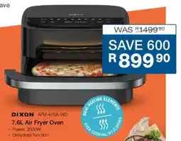 Cash Crusaders Dixon Air Fryer Oven offer