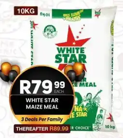 Take 'n Pay White star maize meal offer