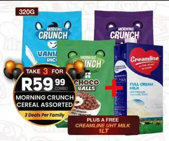 Take 'n Pay Morning crunch cereal assorted offer