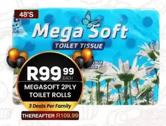 Take 'n Pay Megasoft 2ply toilet rolls offer