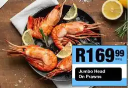 Take 'n Pay Jumbo Head On Prawns offer