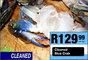 Take 'n Pay Cleaned Blue Crab offer