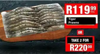 Take 'n Pay Tiger Prawns offer