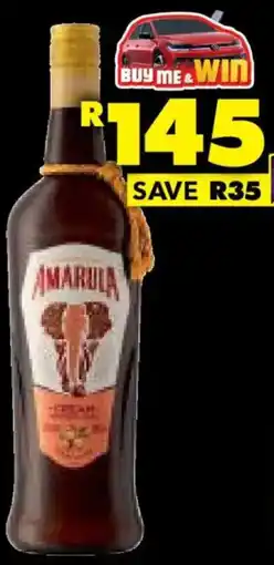 Shoprite Liquor Amarula cream liqueur offer