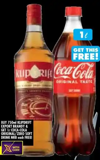 Shoprite Liquor Klipdrift export brandy offer