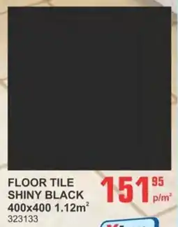 Cashbuild Floor tile shiny black offer