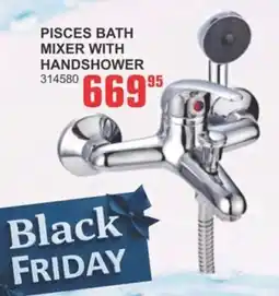 Cashbuild Pisces bath mixer with handshower offer