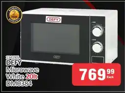 KitKat Cash and Carry DEFY Microwave White 20lt DM0384 offer