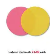 PEP Textured Placemats-Each offer