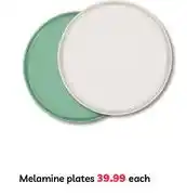 PEP Melamine Plates-Each offer