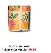 PEP Tropical Summer Fruit Scented Candles offer