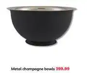 PEP Metal Champagne Bowls offer