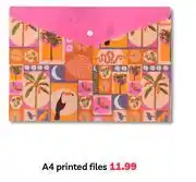 PEP A4 Printed Files offer