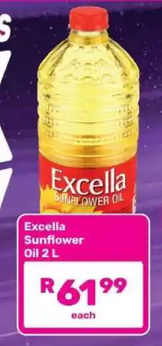 Game Excella Sunflower Oil 2 L offer