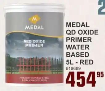 Cashbuild Medal qd oxide primer water based offer