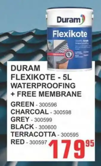 Cashbuild Duram Flexikote offer