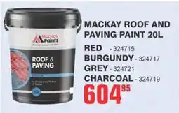 Cashbuild Mackay roof and paving paint offer