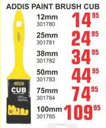 Cashbuild Addis paint brush cub offer