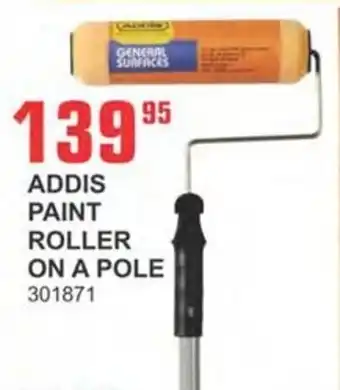 Cashbuild Addis paint roller on a pole offer