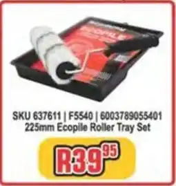 Cashbuild Ecopile Roller Tray Set offer