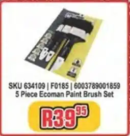 Cashbuild Ecoman Paint Brush Set offer