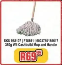 Cashbuild W4 Cashbuild Mop and Handle offer