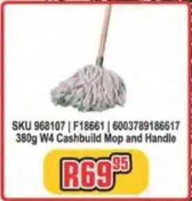 Cashbuild W4 Cashbuild Mop and Handle offer