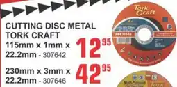 Cashbuild Tork craft cutting disc metal offer