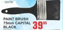 Cashbuild Paint brush 75mm capital black offer